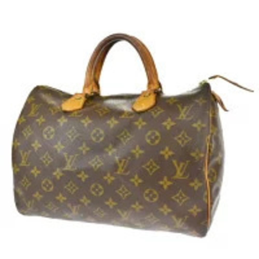 Louis Vuitton Speedy Boston Monogram Leather Brown